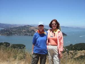 Leslie and Holly atop Mt.Livermore